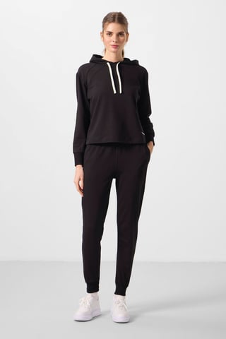 Oversized Hooded Sweatshirt And Pants Set
