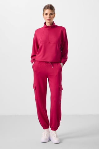 Oversized Sweatshirt And Pants Set