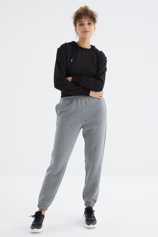 Women's High-Waist Fleece Jogger Sweatpants