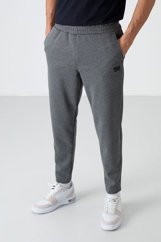Herrens Polyester Regular-fit Sweatpants