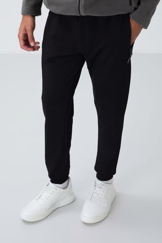 Herrers Jogger Sweatpants med dragkedjeficka