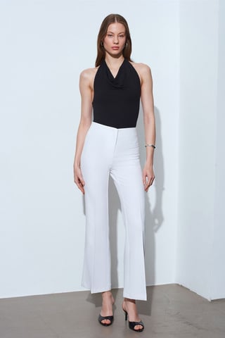 Women's High-Waist Flare Pants