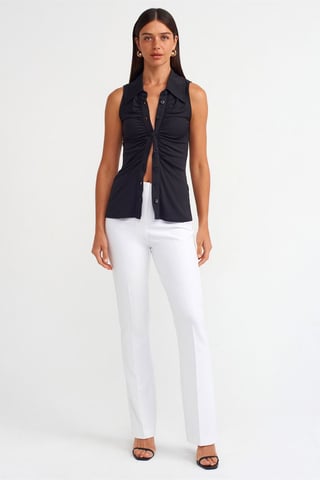 High-Waist Flare Pants