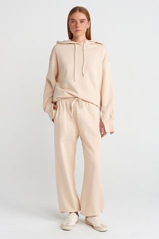 Women's Wide-Leg Fleece Jogger Pants