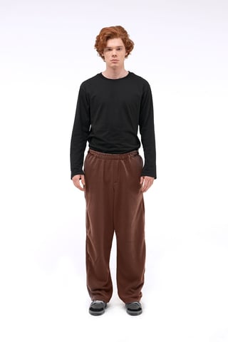 Men's Relaxed Fit Wide Leg Pull-On Pants