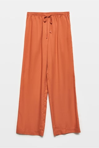 Women's Tencel Wide-Leg Trousers