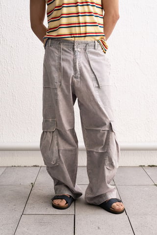 Wide Leg Cargo Pants