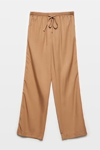 Women's Tencel Wide-Leg Trousers