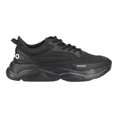 Hugo Womens/Ladies Leon Logo Trainers (Black)