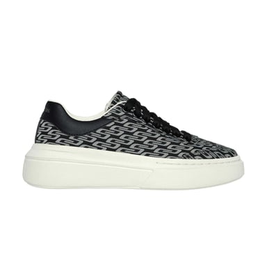 Skechers Classic Textile Trainers för dam och dam (Svart/naturlig)