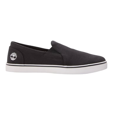 Timberland Heren Skape Park Canvas Slip-on Flat Trainers (Zwart)
