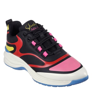 Skechers Womens/Ladies Hot Melt Trainers (Black)
