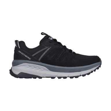 Skechers Womens/Ladies Overlay Trainers (Black/Charcoal)