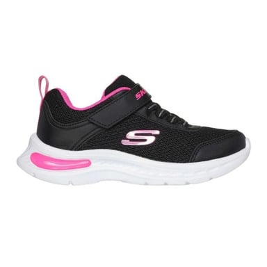 Skechers Childrens/Kids Jumpsters Tech Trainers (Black/Hot Pink)