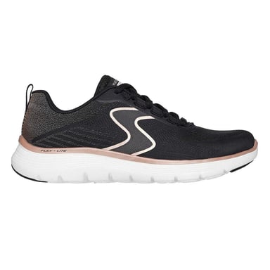 Skechers Womens/Ladies Flex Appeal 5.0 Flat Trainers (Black/Rose Gold)