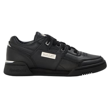 Reebok Mens Mallet Leather Workout Trainers (Black)