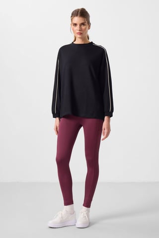 High-Waist Skinny Leggings With Pocket