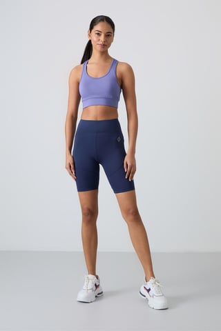 Short High-waist Knit Leggings