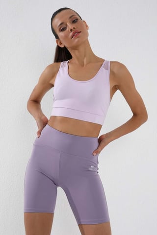 Short High-waist Sports Leggings