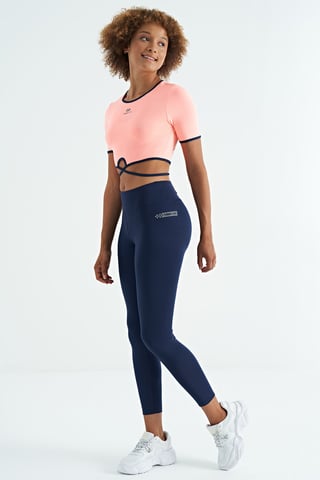 High-waist Scuba Leggings