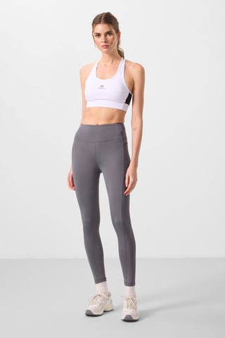 High-Waist Skinny Leggings With Pocket