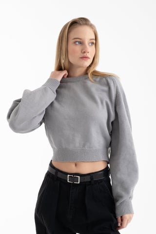 Crew Neck Baströja