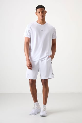 Men's Polyester Knit Sweat Shorts