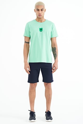 Men's Printed Fleece Sweat Shorts