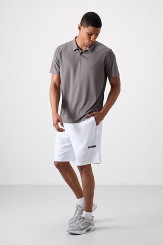 Men's Solid Sweat Shorts