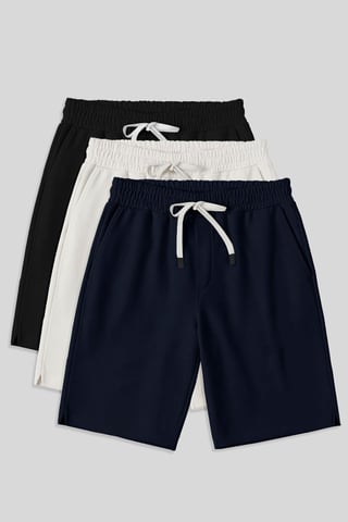 Men's Cotton-Blend Jersey Shorts