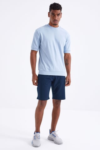 Men's Jersey Shorts With Drawstring Waist