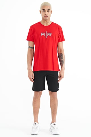 Men's Printed Fleece Sweat Shorts