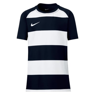 Nike Childrens/Kids Crew Neck Rugby Jersey (Black/White)
