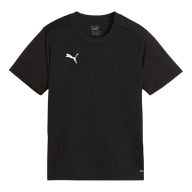 Puma Childrens/Kids Embossed Jacquard Regular Jersey (Black)
