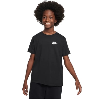 Nike Childrens/Kids Futura Classic Logo Regular T-Shirt (Black)