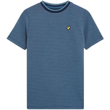 Lyle & Scott Childrens/Kids Waffle Regular T-Shirt (Dark Navy)
