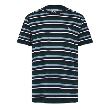 Original Penguin Mens 4 Stripes T-Shirt (Yale Blue)