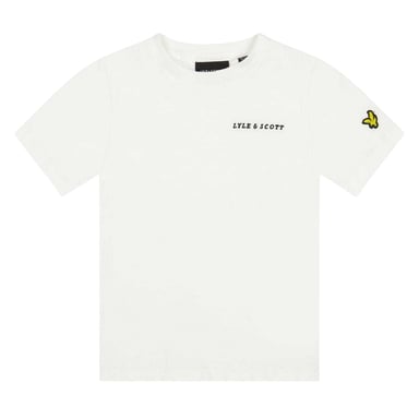 Lyle & Scott Childrens/Kids Script Regular Short-Sleeved T-Shirt (White)