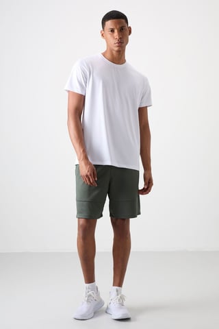 Men's Solid Sweat Shorts