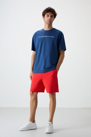 Men's Cotton-polyester Sweat Shorts