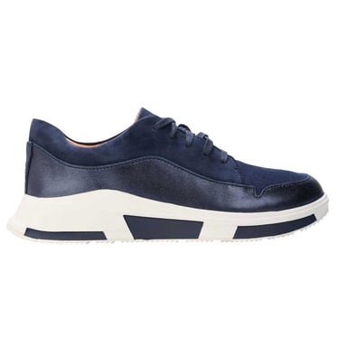 Fit Flop Womens/Ladies Freya Suede Trainers (Navy)