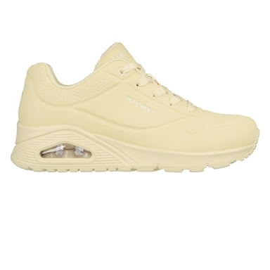 Skechers Uno Stand On Air Pastellfärgade sneakers för damer (Gul)