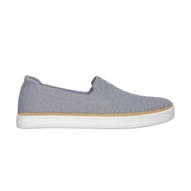 Skechers Womens/Ladies Coast Drive Textured Loafers (Grey)
