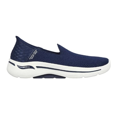 Skechers Womens/Ladies Walking Shoes (Navy/White)