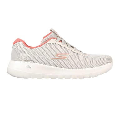Skechers Womens/Ladies Go Walk Joy Colour Pop Mesh Trainers (Off White/Pink)