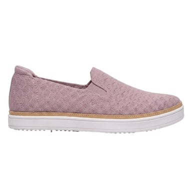 Skechers Womens/Ladies Coast Drive Textured Loafers (Pink)