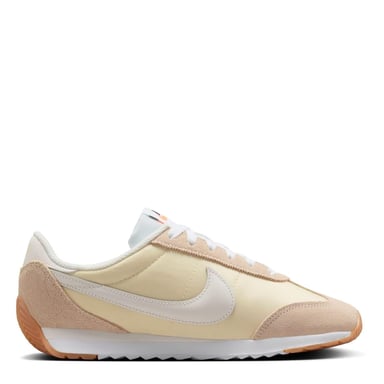 Nike Womens/Ladies Waffle Debut Suede Wedge Trainers (Off White/Gum)