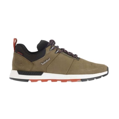 Timberland Mens Field Trekker Leather Hiking Shoes (Khaki Green)