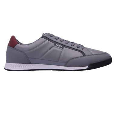Boss Mens Nitan Flat Trainers (Grey)