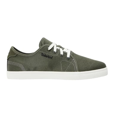 Timberland Mens Canvas Low Cut Trainers (Leaf Green)